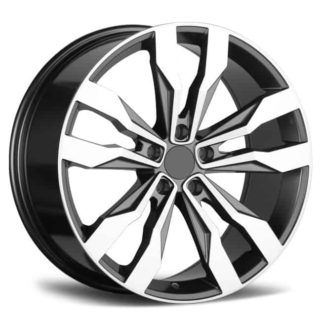 REP 845 MB GREY MACHINED FACE 19X8 5X112 WHEEL & TYRE PACKAGE