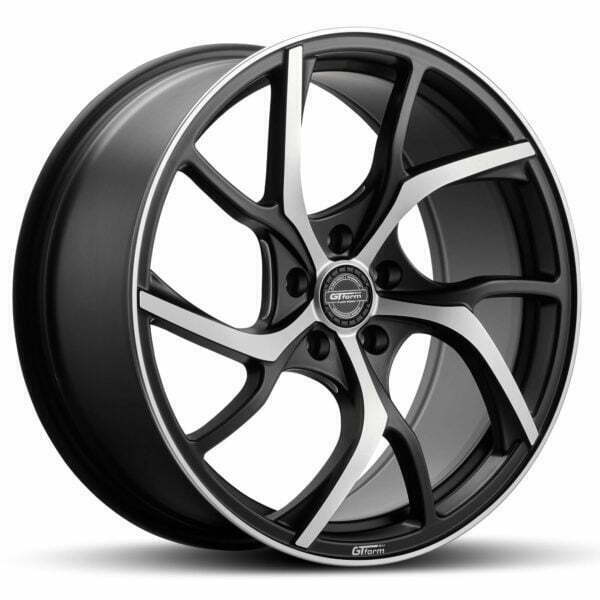 GT form Revert Satin Black Machined Face wheel rim performance wheels