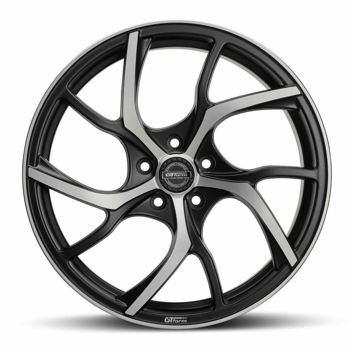GT form Revert Satin Black Machined Face wheel rim performance wheels