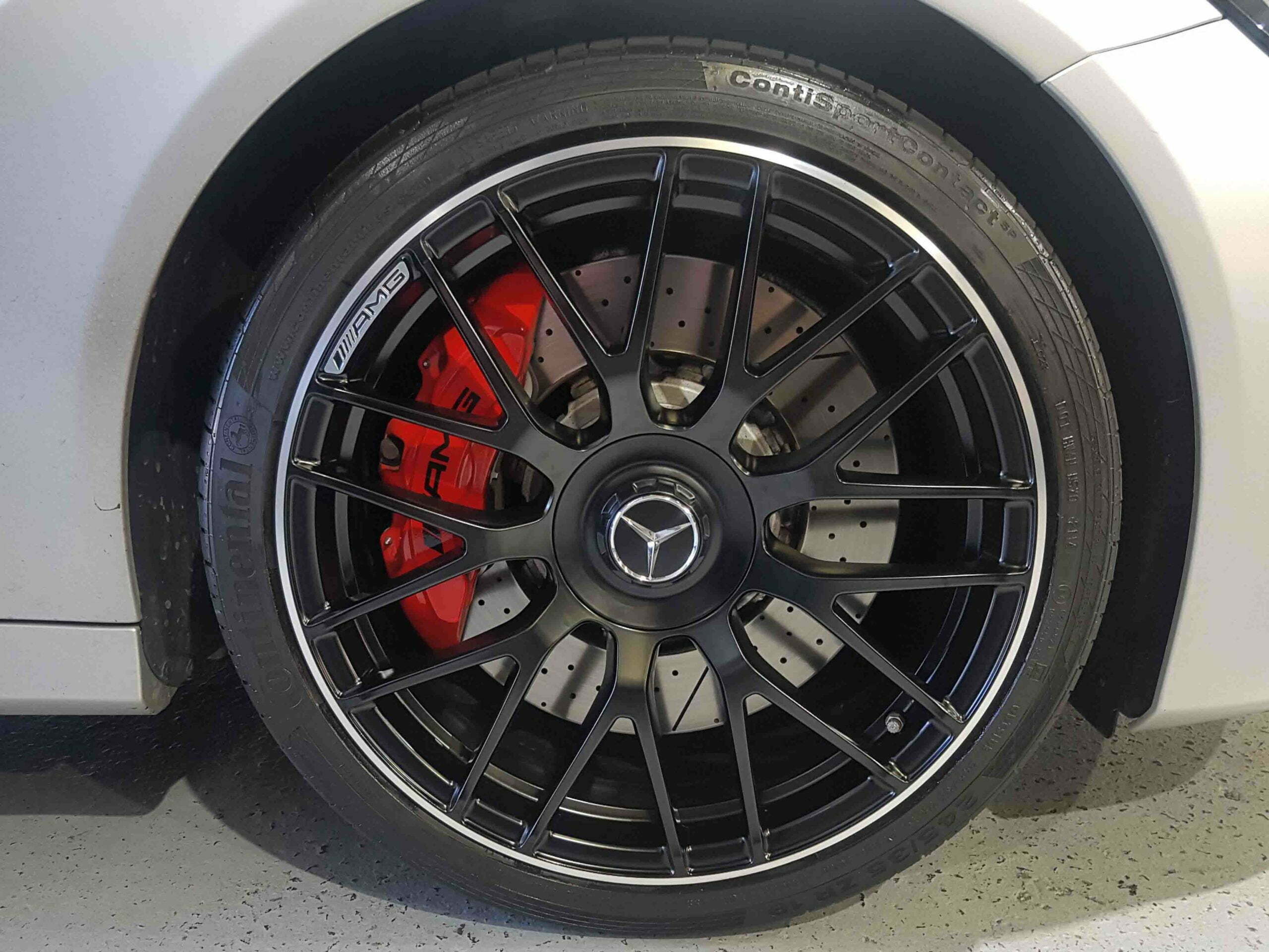 Mercedes AMG alloy wheel repair