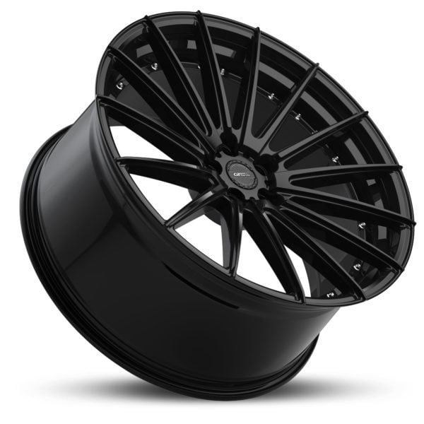 GT Form Anvil Gloss Black Rims Performance Wheels