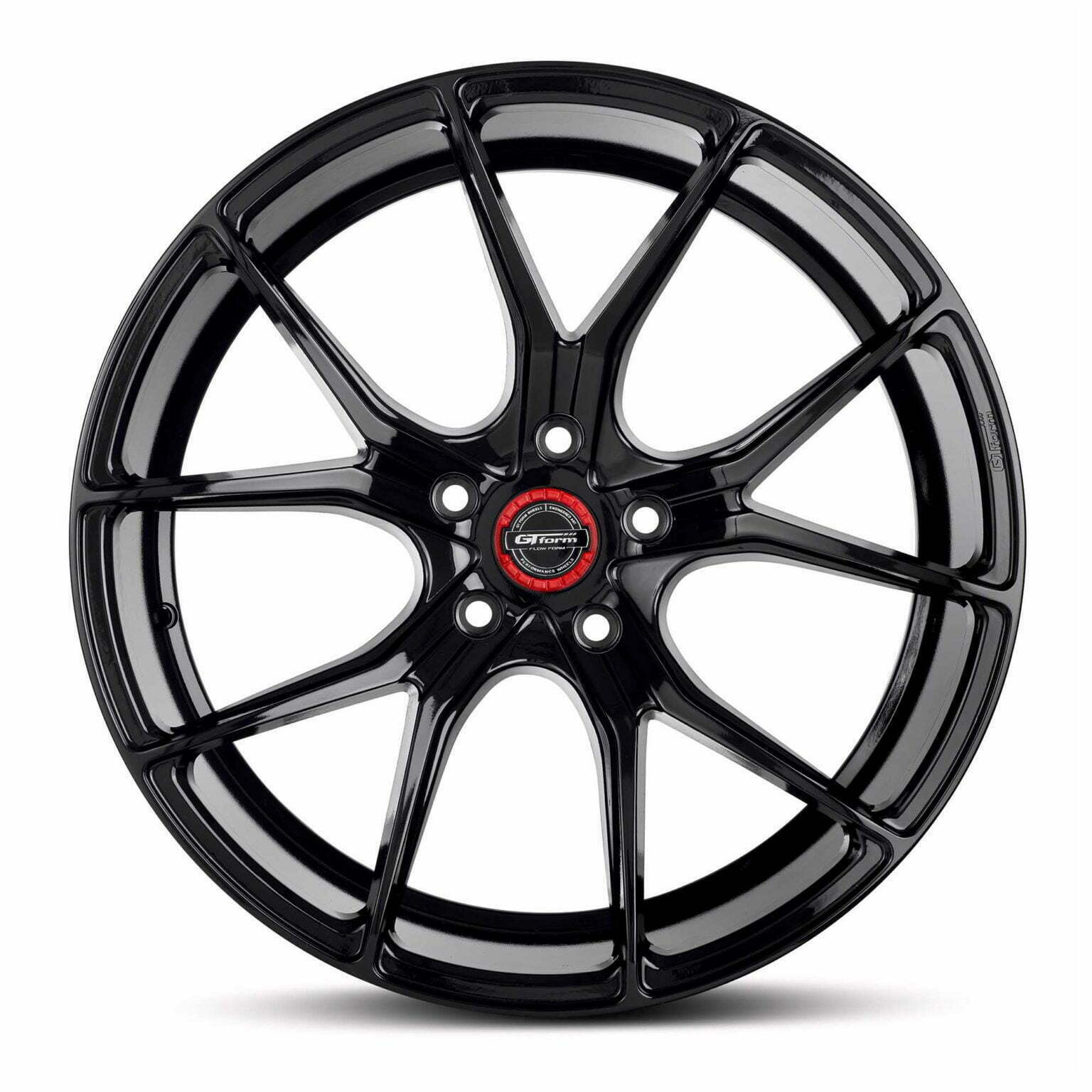 GT FORM VENOM GLOSS BLACK 20X8.5 5X128 WHEEL ONLY WHEEL | CNC Wheels