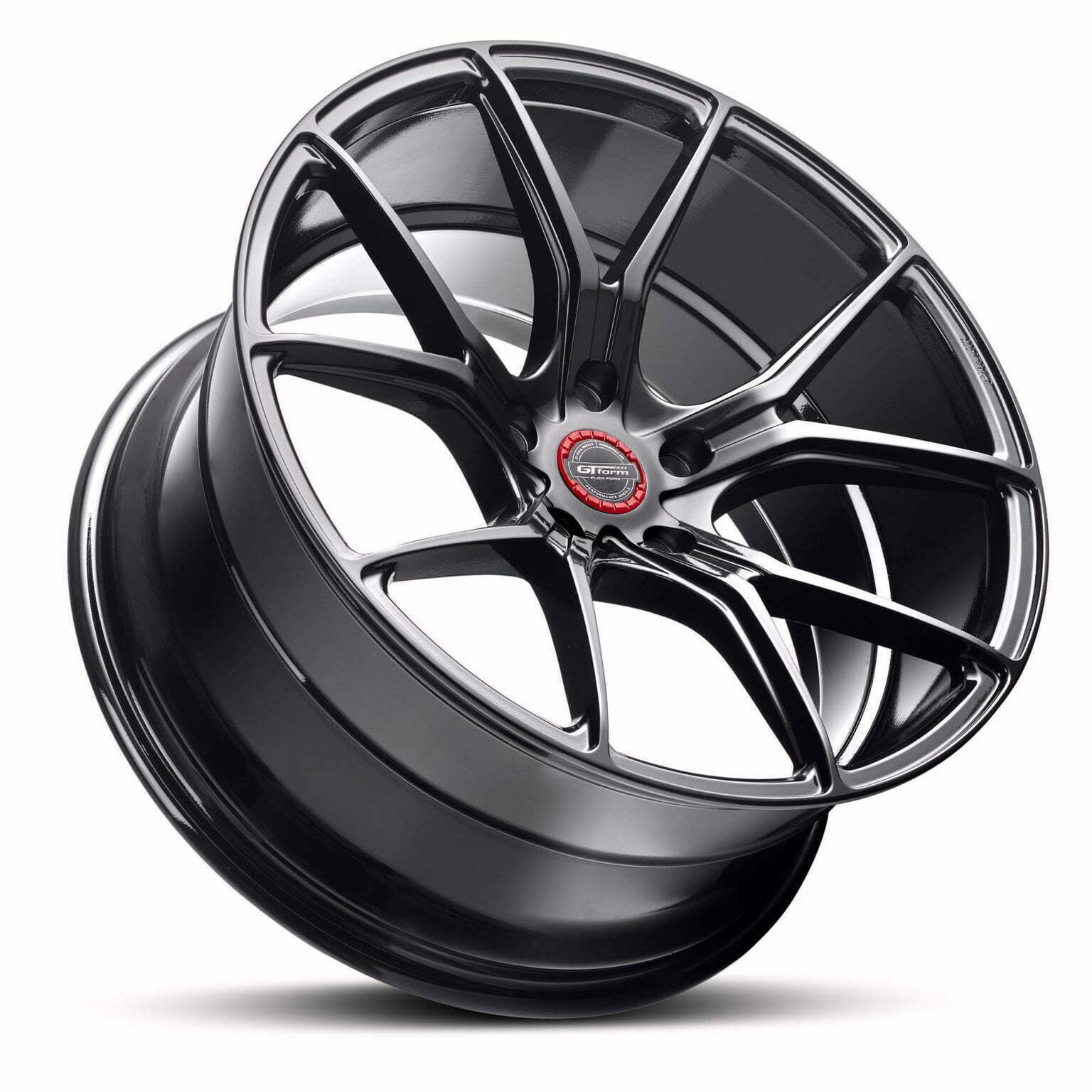 GT FORM VENOM GLOSS BLACK 20X8.5 5X128 WHEEL ONLY WHEEL | CNC Wheels