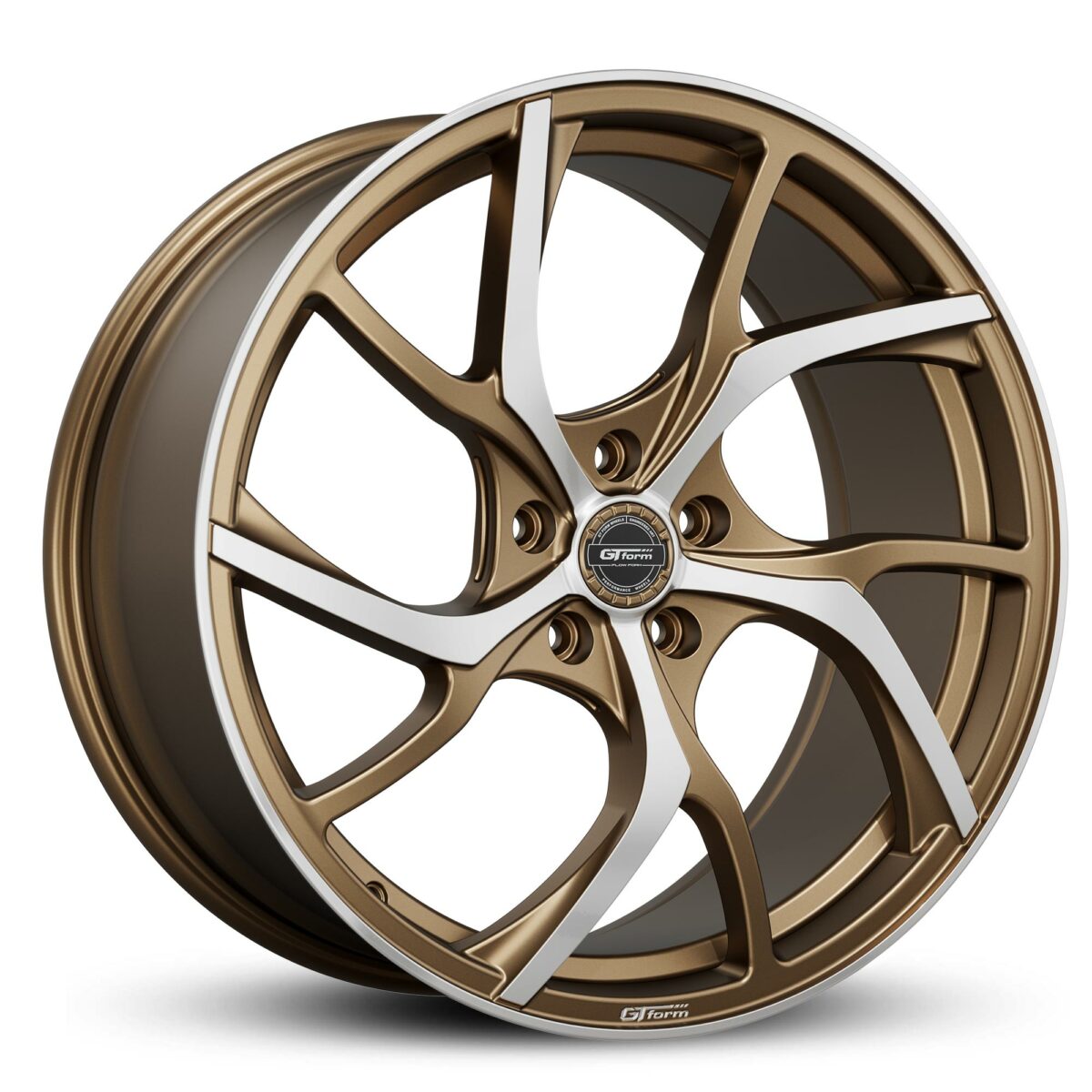 19" 20" Wheels GT Form Revert Bronze Machined Face Performance Rims