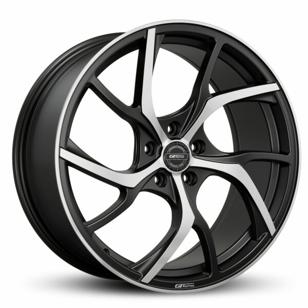 19" 20" Wheels GT Form Revert Satin Black Face Performance Rims