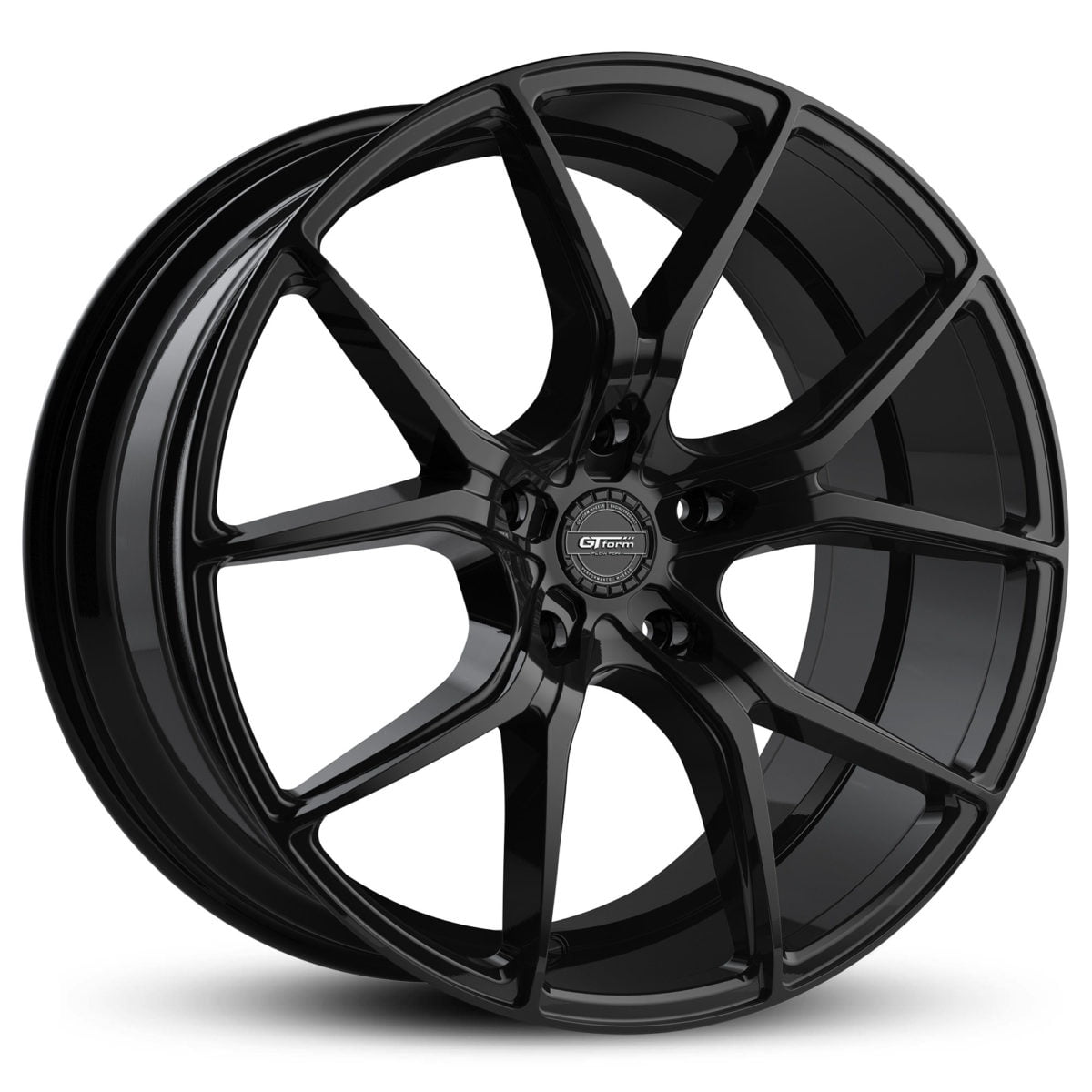 GT Form Venom Gloss Black Rims Performance Wheels