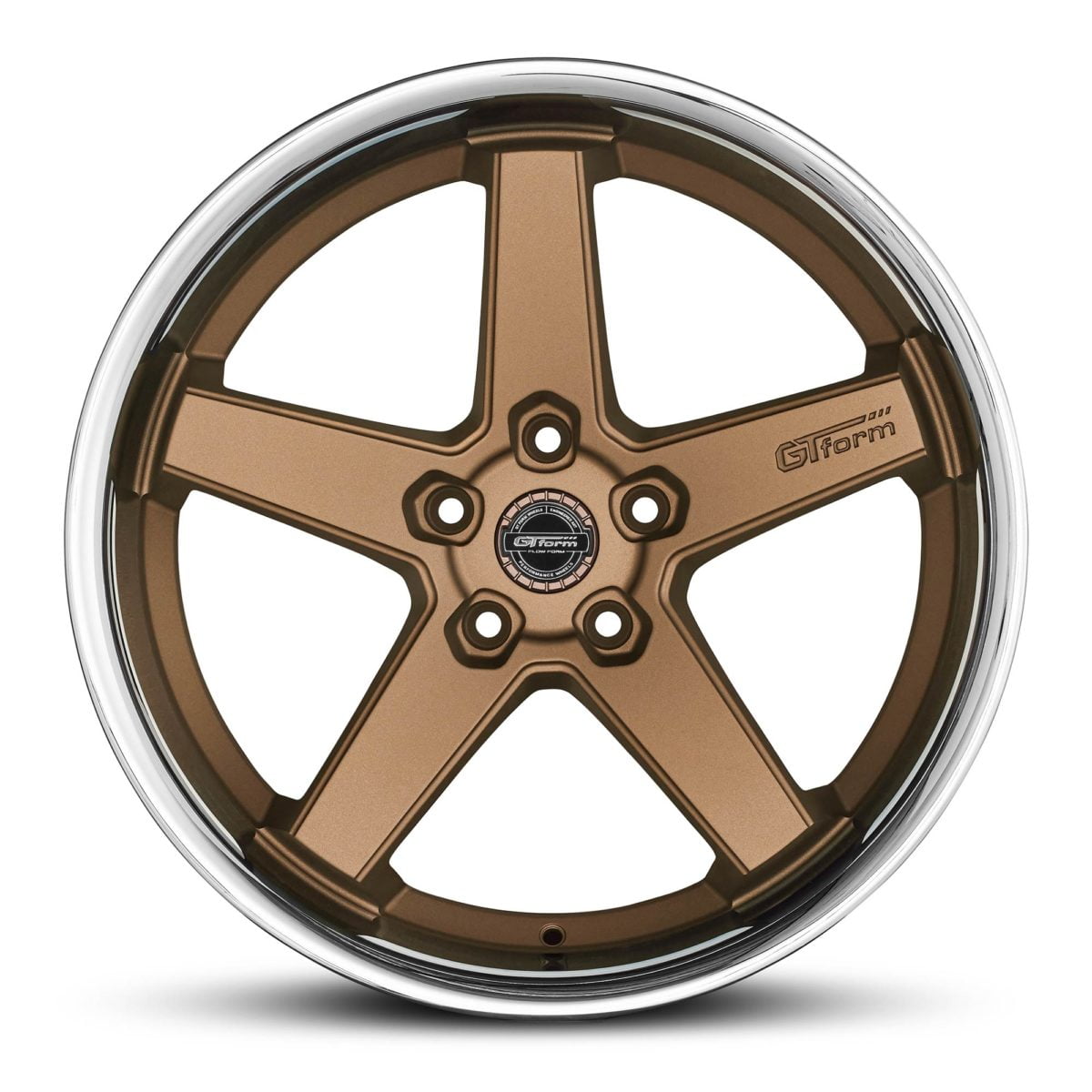 GT Form Legacy matte bronze chrome lip wheels car rims performance wheels