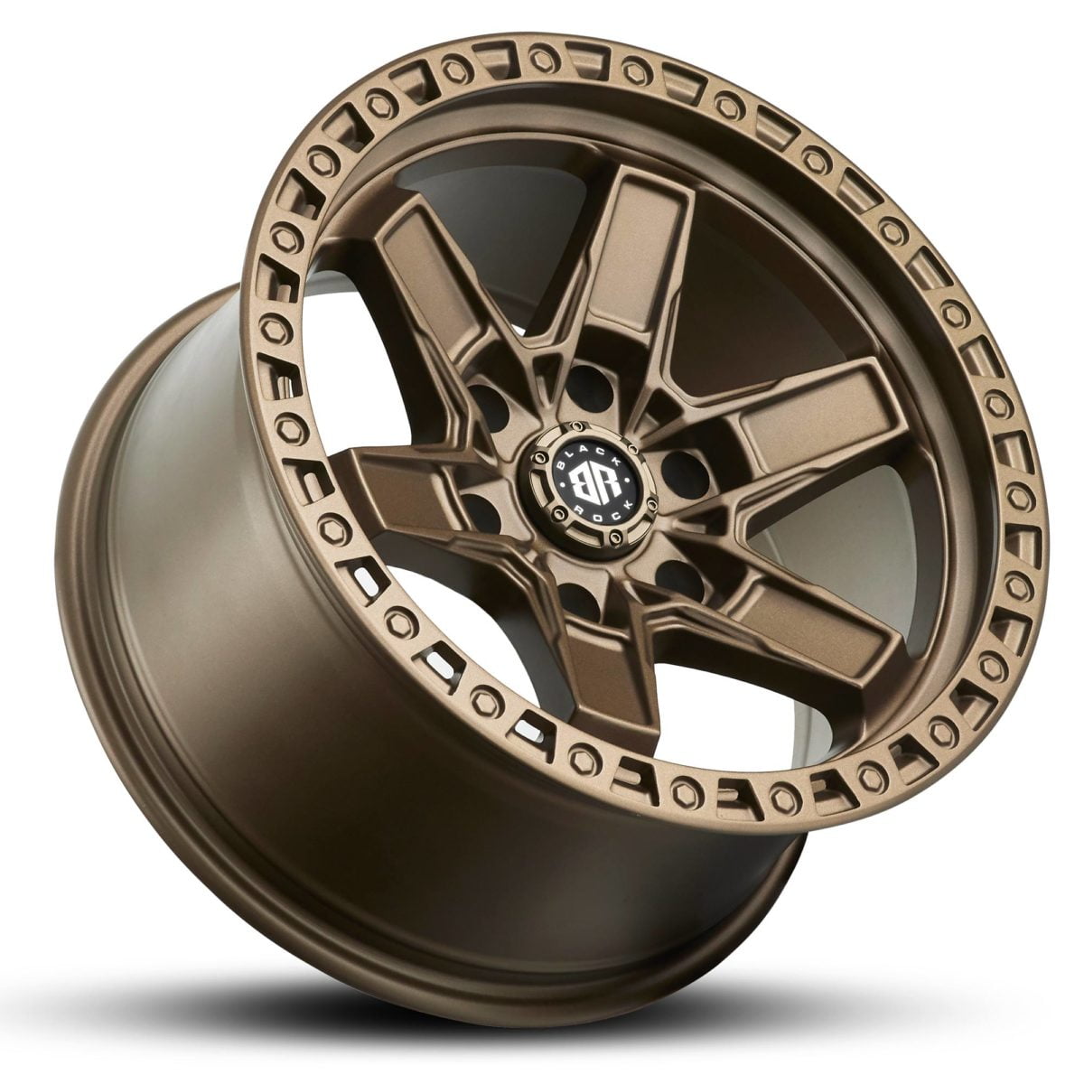 BLACK ROCK COLT SATIN BRONZE 17X9 6X139.7 WHEEL - CNC Wheels