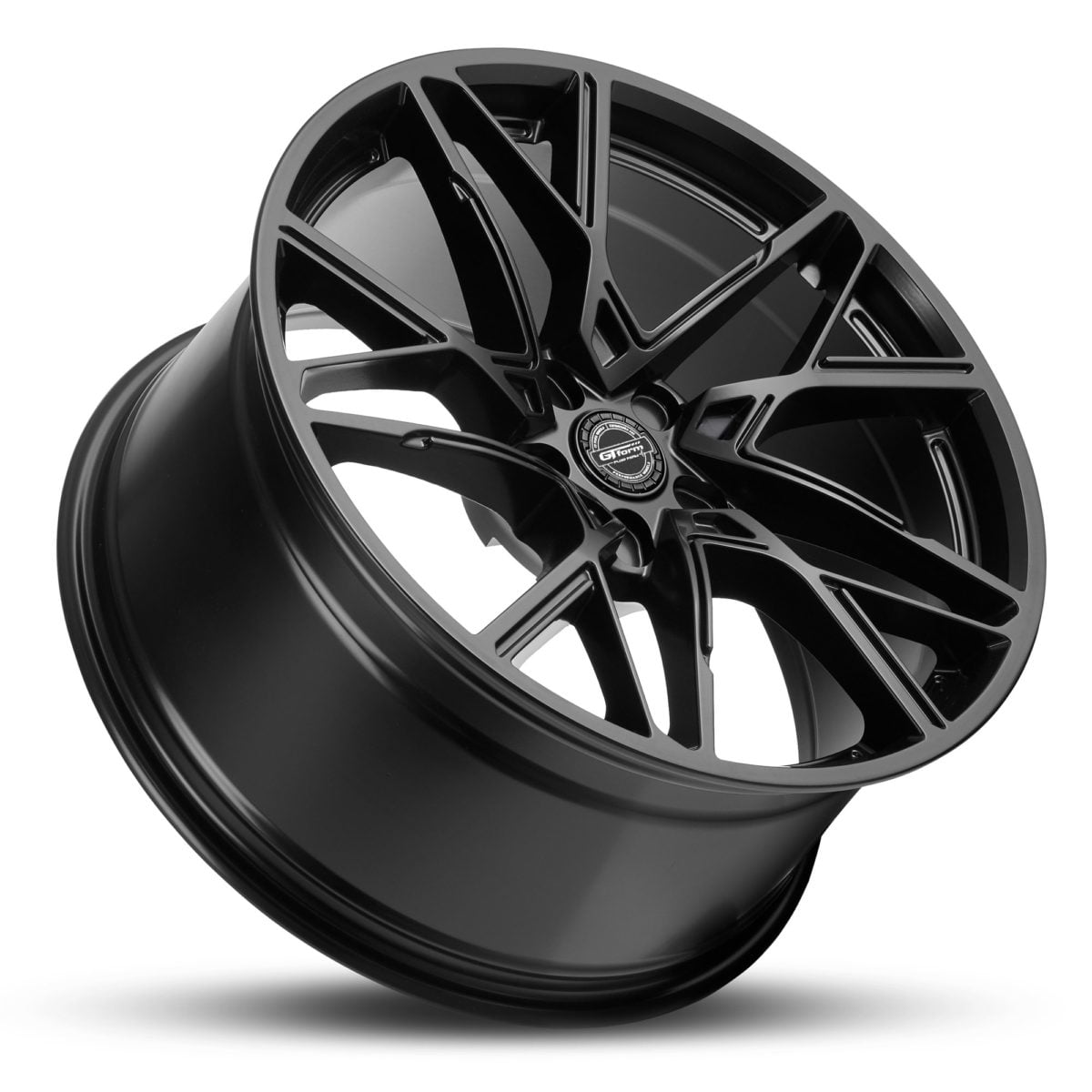 GT Form Interflow satin black wheels performance rims