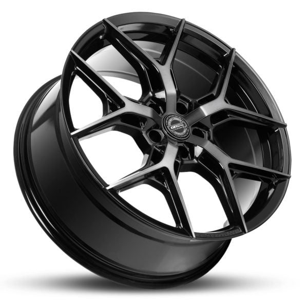 GT Form Torque gloss black tinted wheels performance rims