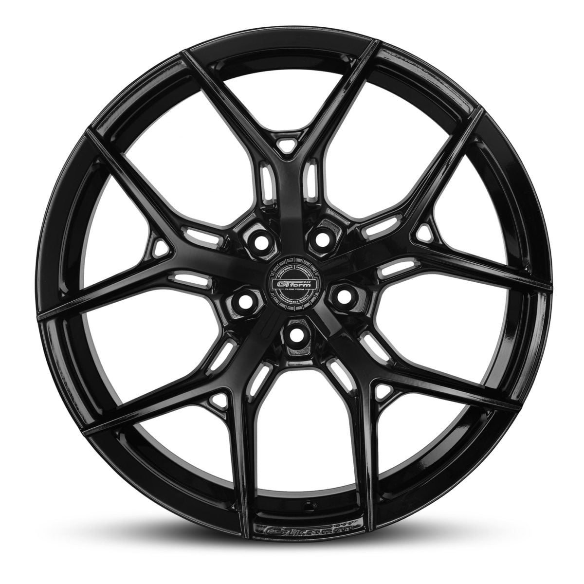 GT Form Torque gloss black wheels performance rims