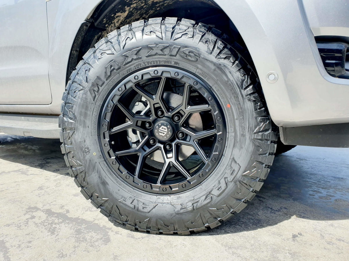 Ford Ranger Wheels Balck Rock Viper 17x9 4x4 rims