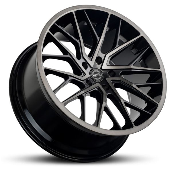 GT form Vertex Gloss Black Tinted 20 inch Wheels Performance Rims