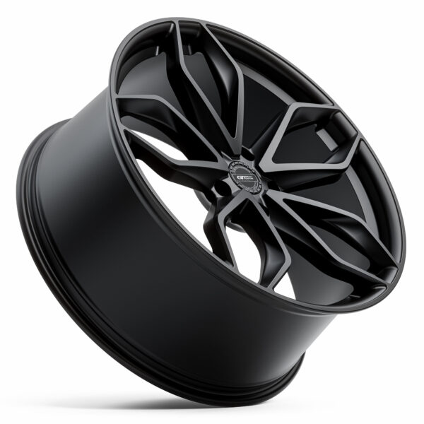 GT Form Ghost Satin Black 22 inch Rims Performance Wheels SUV