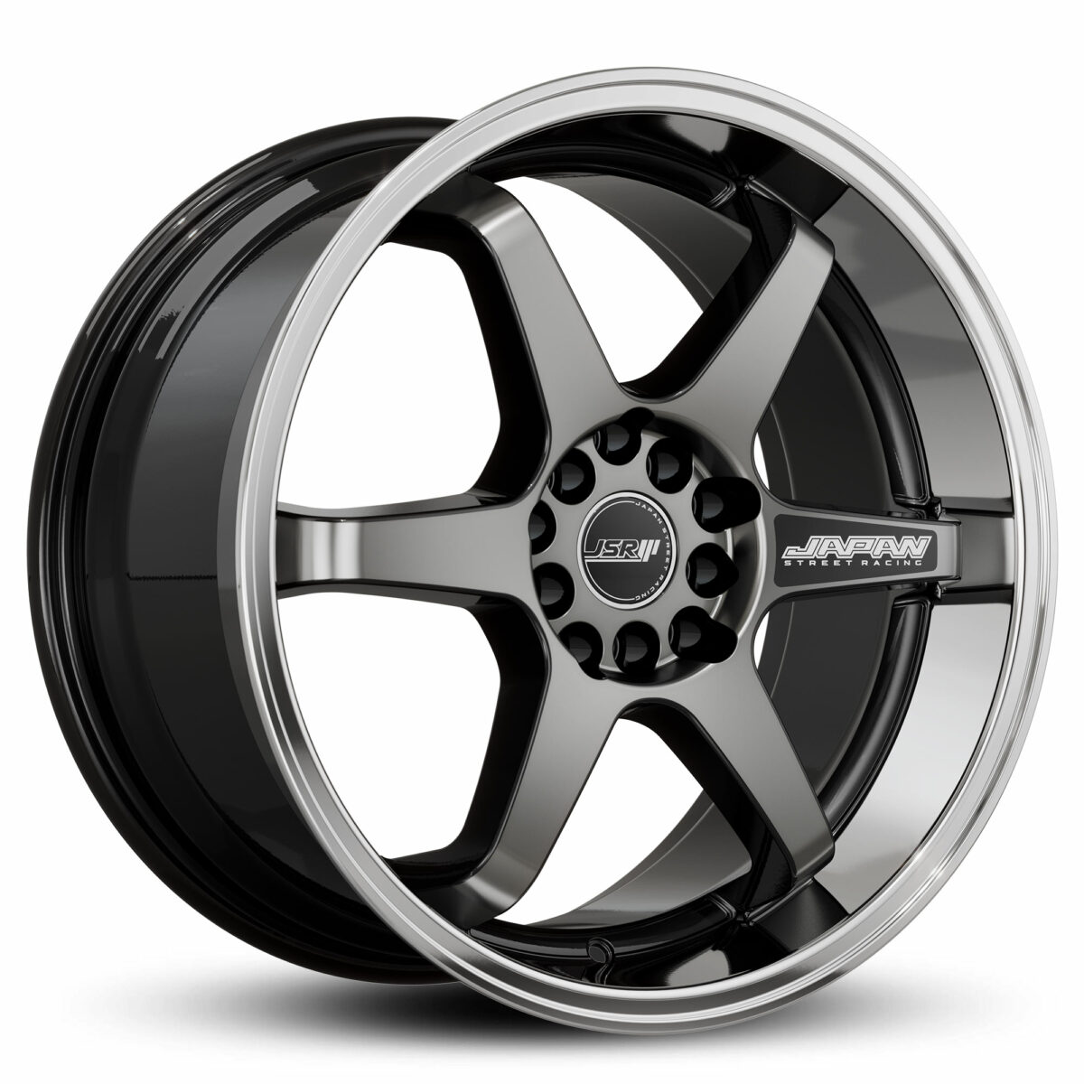 Racing Wheels JSR ST21 Black Tinted JDM Wheels Japan Street Racing 18 inch Rims