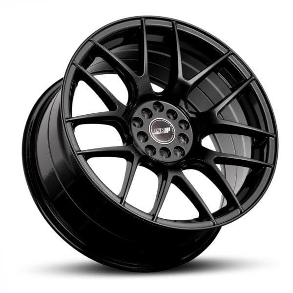 Racing Wheels JSR ST26 Gloss Black JDM Wheels Japan Street Racing Rims