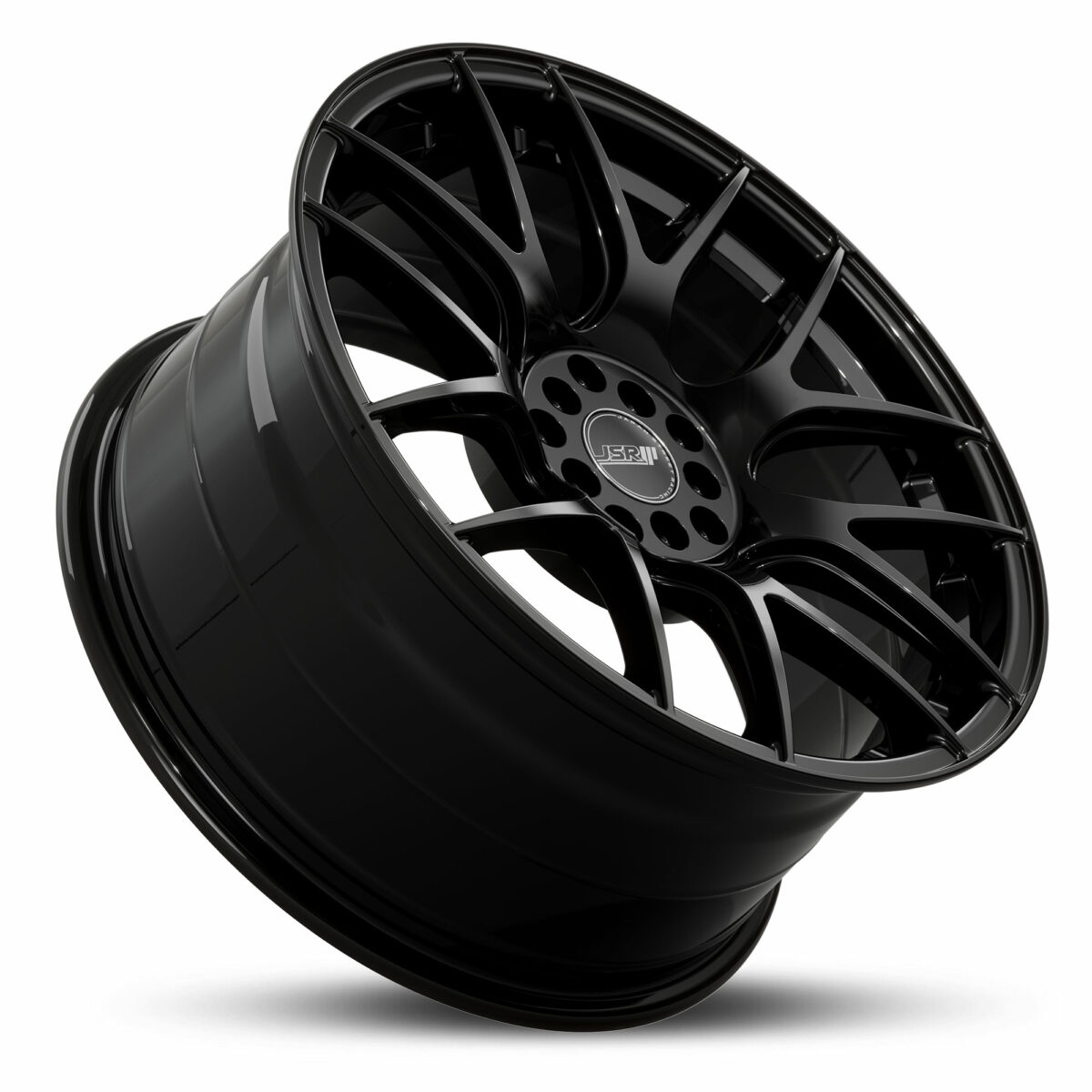 Japan Racing Wheels JSR ST26 Gloss Black JDM Mesh Rims 17 18 19 Inch Alloys