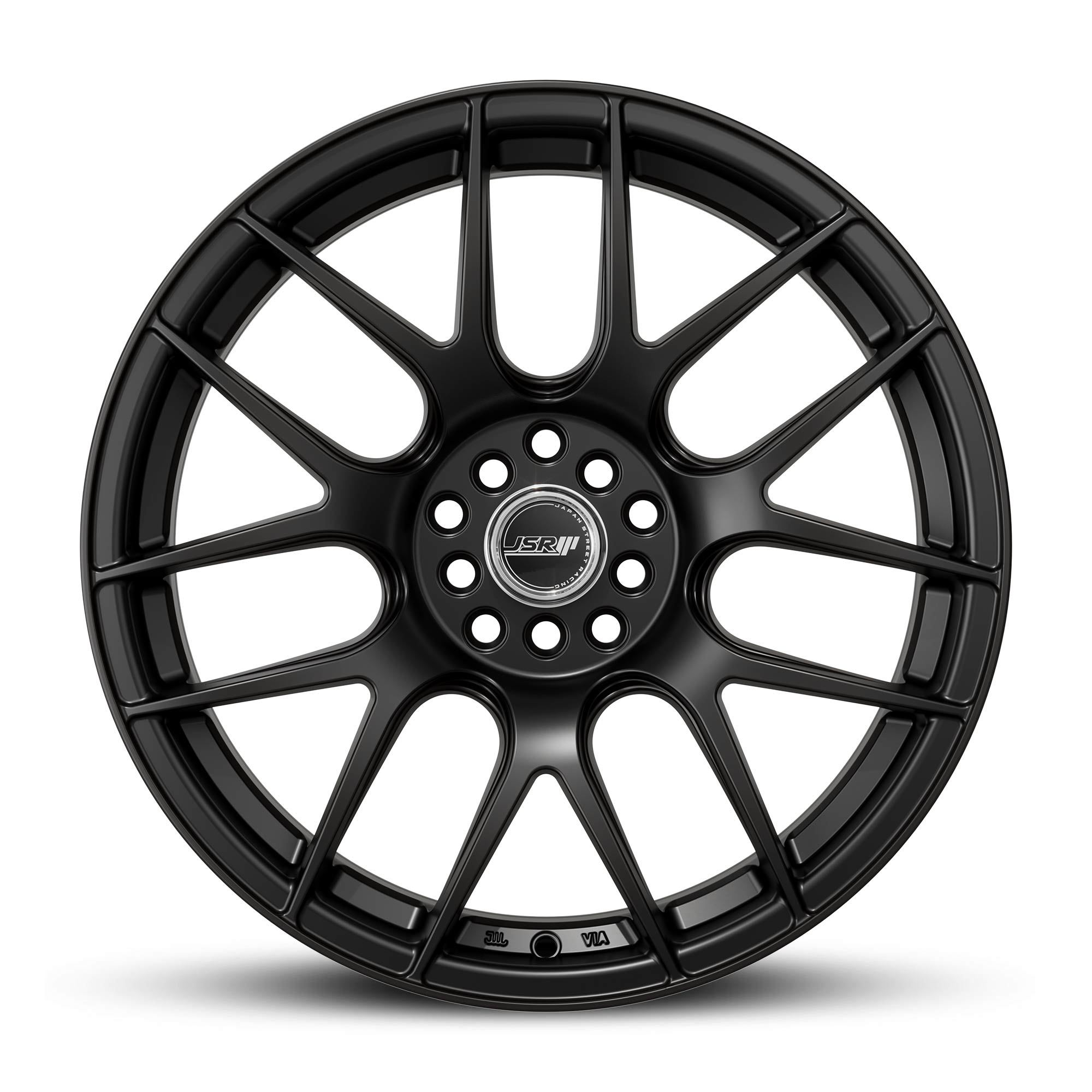 Japan Racing Wheels JSR ST26 Gloss Black JDM Mesh Rims 17 18 19 Inch Alloys