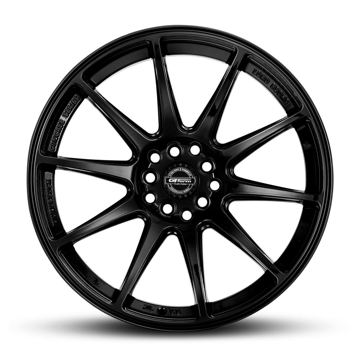 Performance wheels GT Form Podium gloss black rims