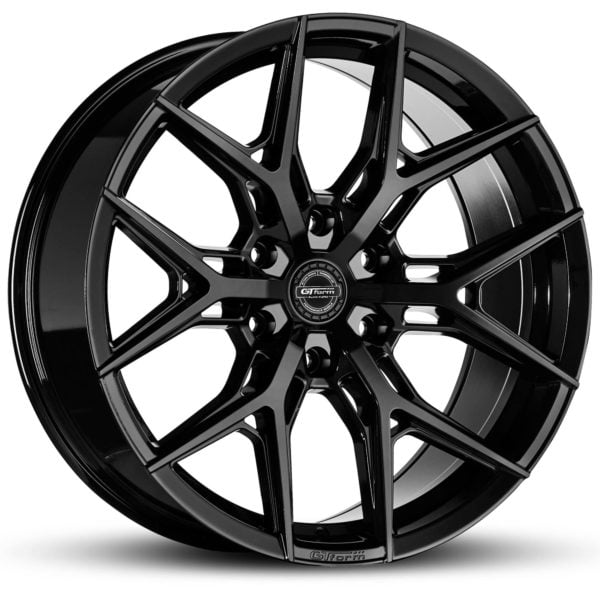 22 inch GT Form GF-S1 Gloss Black Wheels 6x139.7 Rims