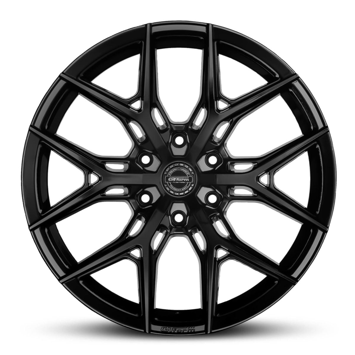 22 inch GT Form GF-S1 Satin Black Wheels 6x139.7 Rims