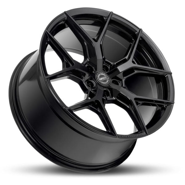 22 inch wheels satin black GT form torque 22" performance rims