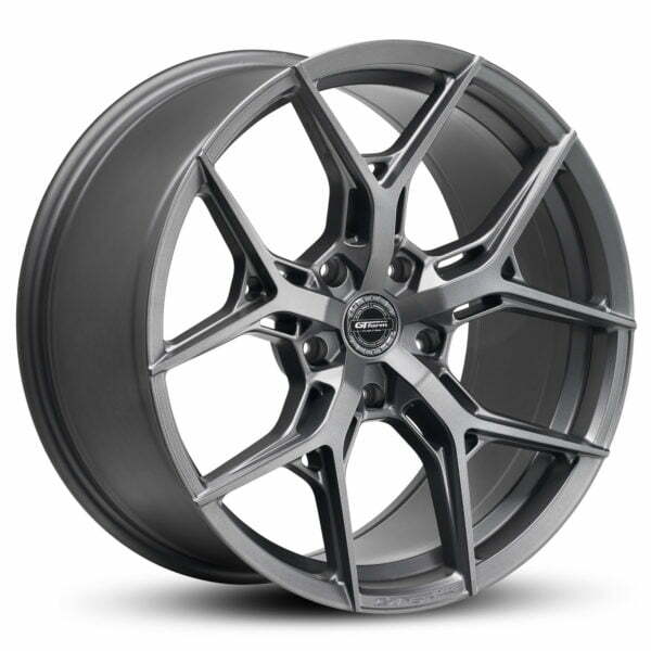 22 inch wheels satin gunmetal grey GT form torque 22" performance rims