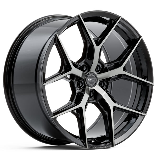 GT Form Torque Gloss Black Tinted Staggered Rims 20 22 inch Performance Wheels