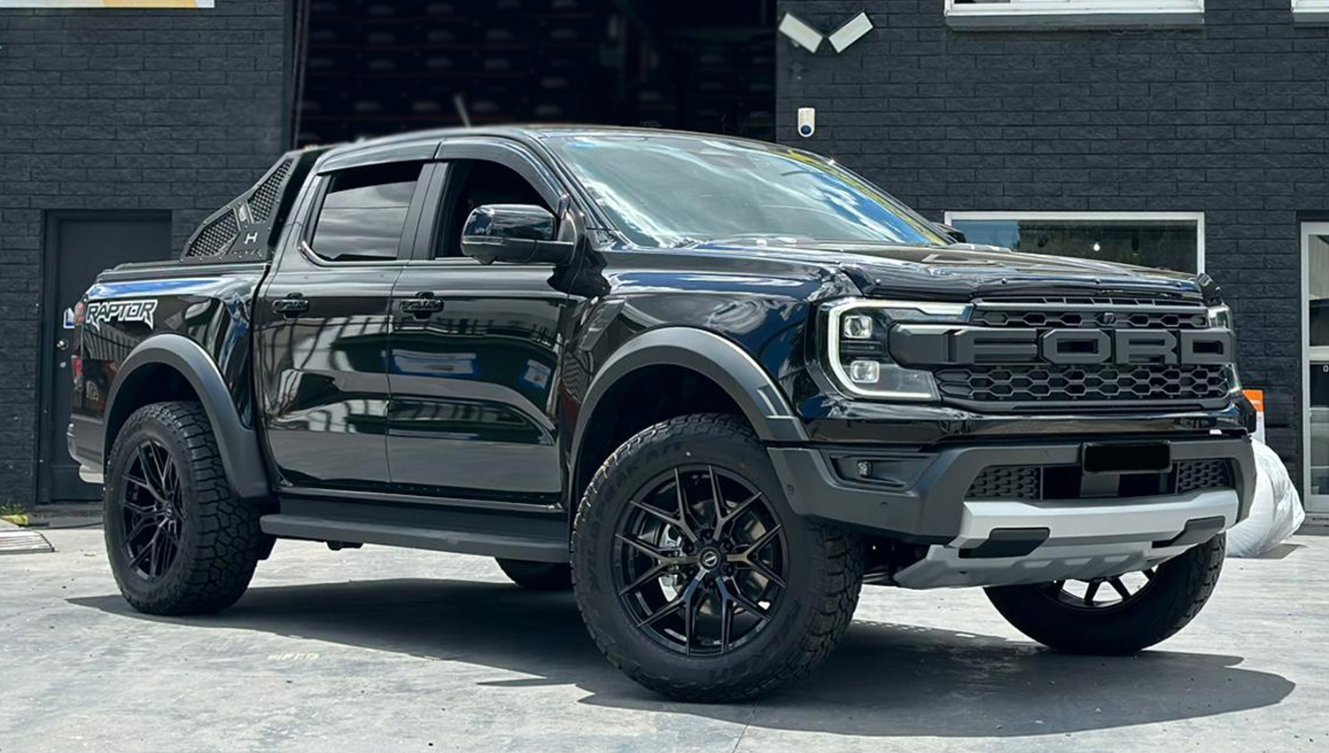 FORD RAPTOR NEXT GEN WHEELS AND TYRES | GT FORM GFS1 20 INCH GLOSS BLACK TINTED