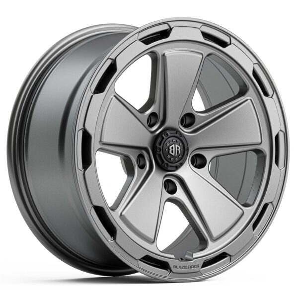 PORSCHE CAYENNE OFFROAD WHEELS BLACK ROCK SUMMIT 18 INCH 4X4 RIMS