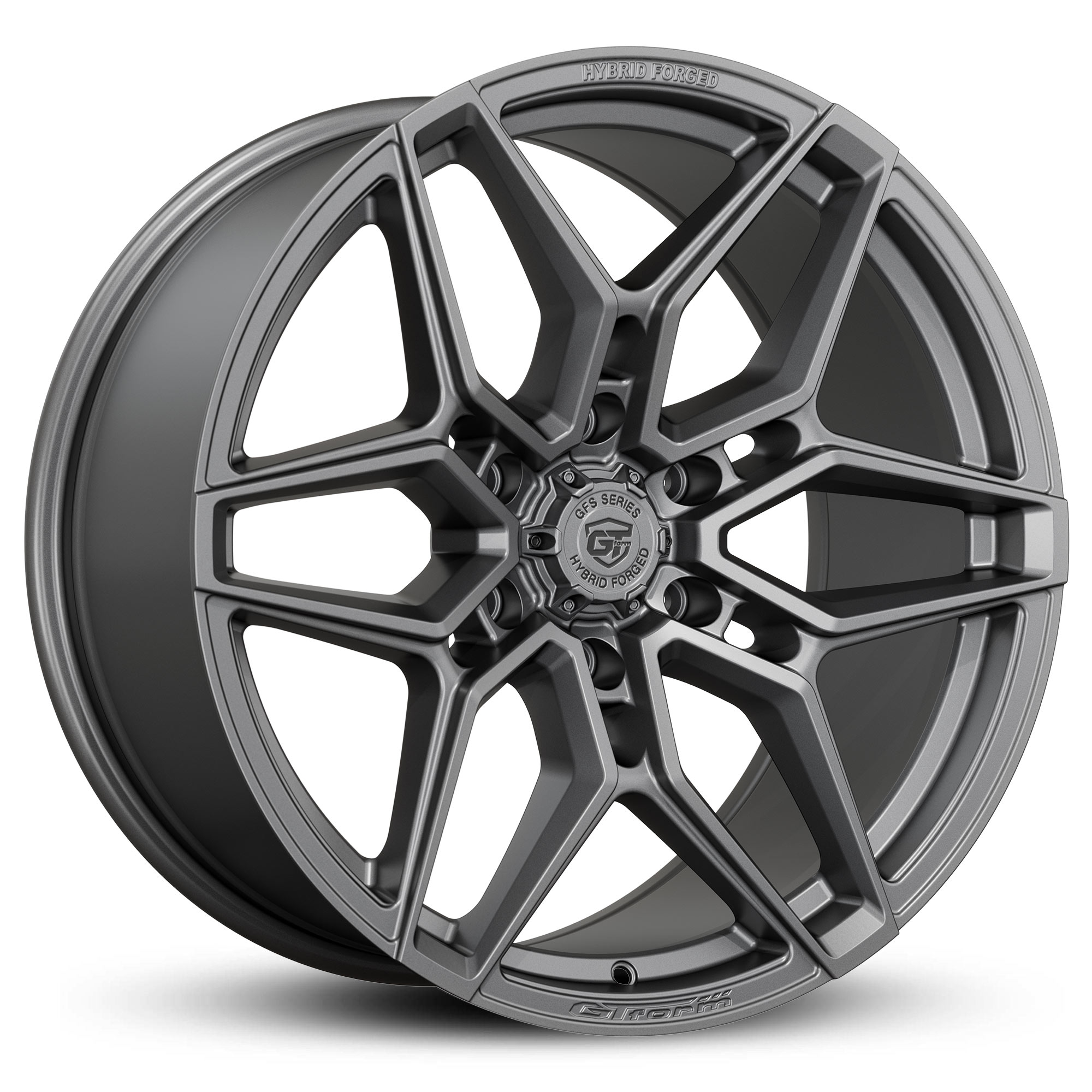 GT FORM GFS3 HYBRID SATIN GUNMETAL GREY 20X9.5 6X139.7 WHEEL