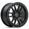 4X4 WHEELS BLACK ROCK RAMBLER SATIN BLACK 18X8.5 6X139.7 RIMS