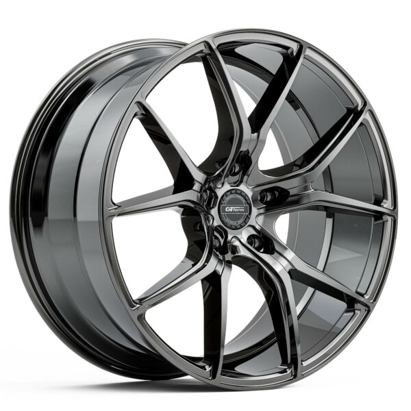 GT Form Venom Black Chrome Rims 22 inch Performance Wheels