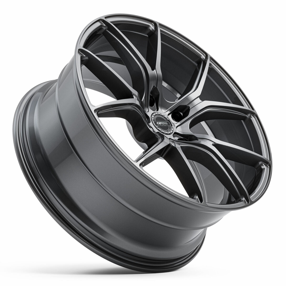 GT Form Venom Gloss Graphite Rims 22 inch Performance Wheels