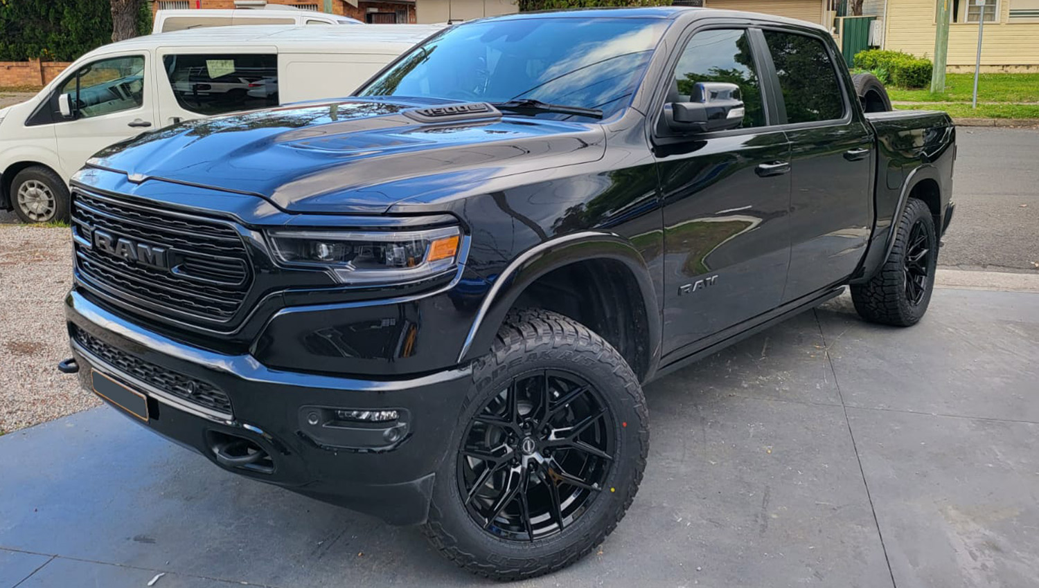 Dodge Ram 1500 Wheels | 20 inch GT Form GFS1 Gloss Black Rims And Tyres Package