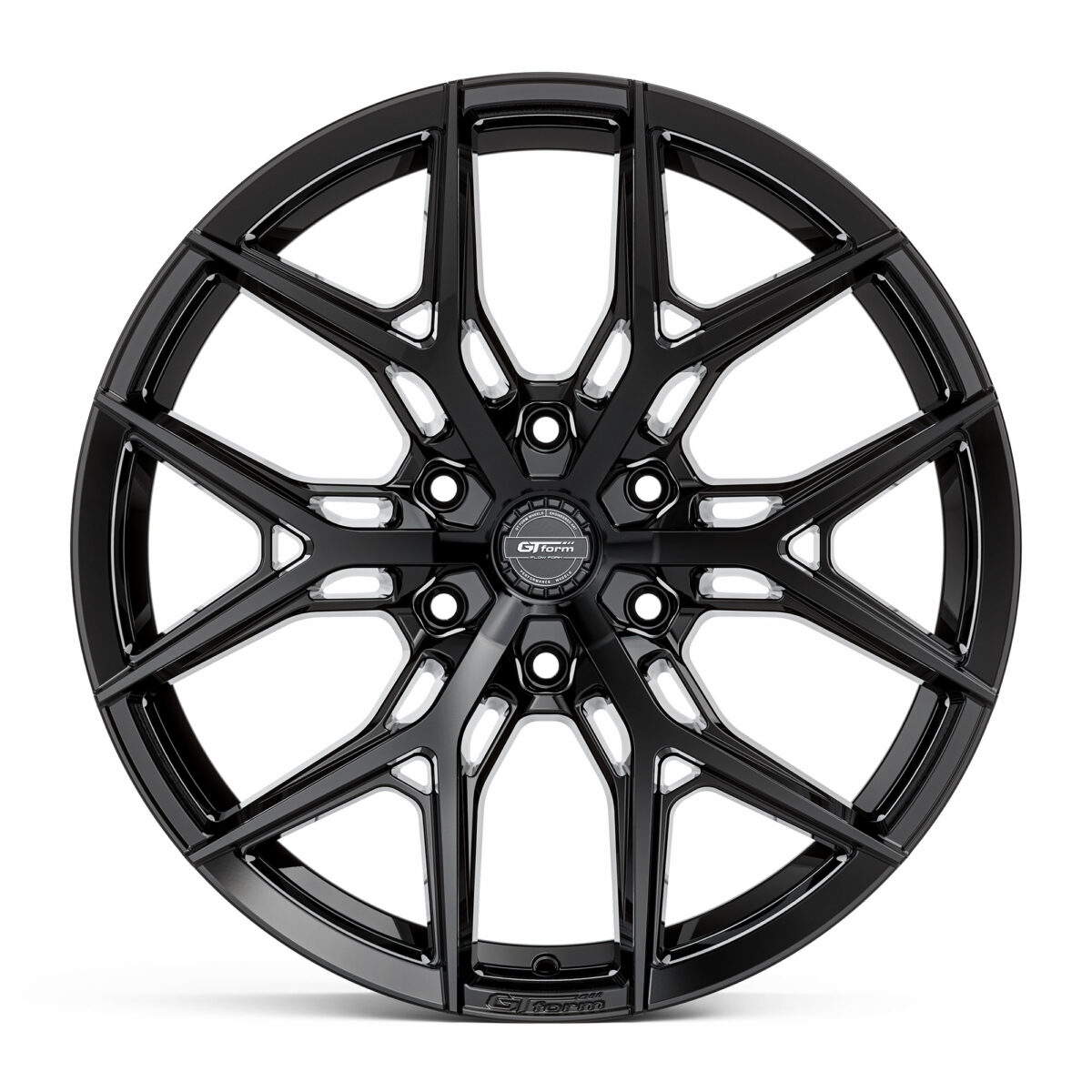 4X4 WHEELS GT FORM GFS1 GLOSS BLACK 18 20 22 INCH OFFROAD RIMS FOR 4WD SUV