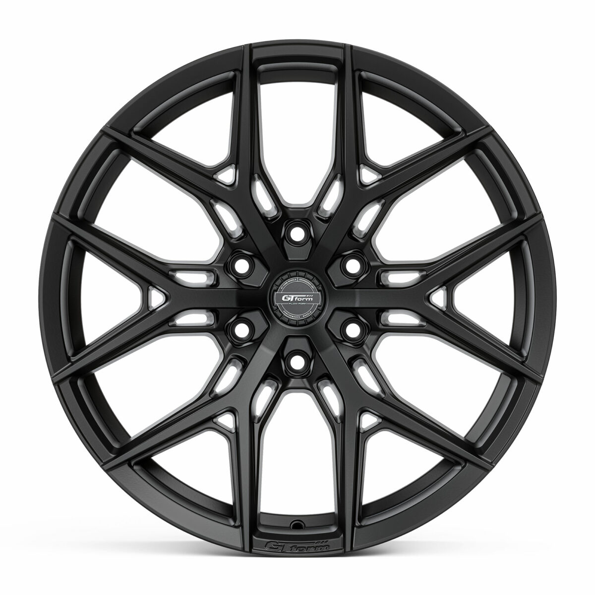 4X4 WHEELS GT FORM GFS1 SATIN BLACK 18 20 22 INCH OFFROAD RIMS FOR 4WD SUV
