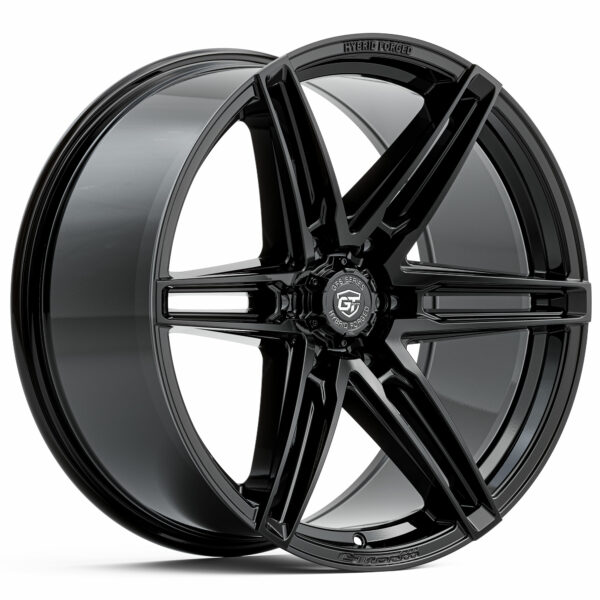 4X4 WHEELS GT FORM GFS2 HYBRID FORGED GLOSS BLACK 20 INCH OFFROAD RIMS FOR 4WD SUV