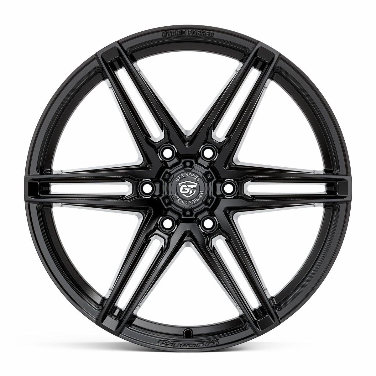 4X4 WHEELS GT FORM GFS2 HYBRID FORGED GLOSS BLACK 20 INCH OFFROAD RIMS FOR 4WD SUV