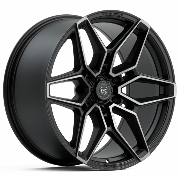 4X4 WHEELS GT FORM GFS3 HYBRID FORGED MATTE BLACK GREY TINT 20 INCH OFFROAD RIMS FOR 4WD SUV