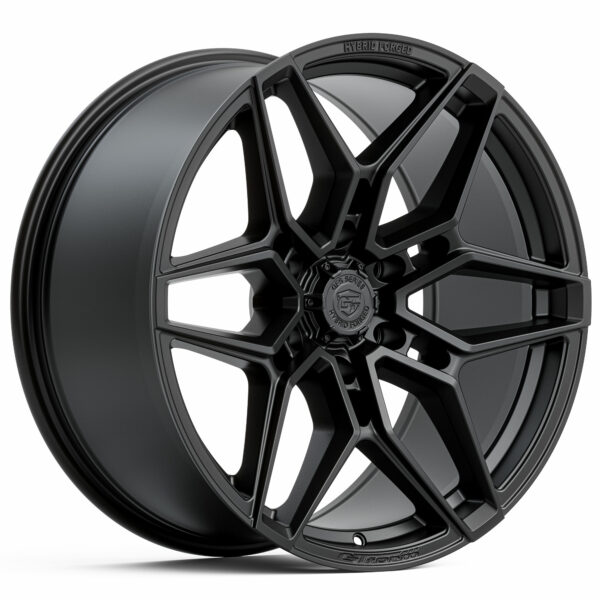 4X4 WHEELS GT FORM GFS3 HYBRID FORGED SATIN BLACK 20 INCH OFFROAD RIMS FOR 4WD SUV
