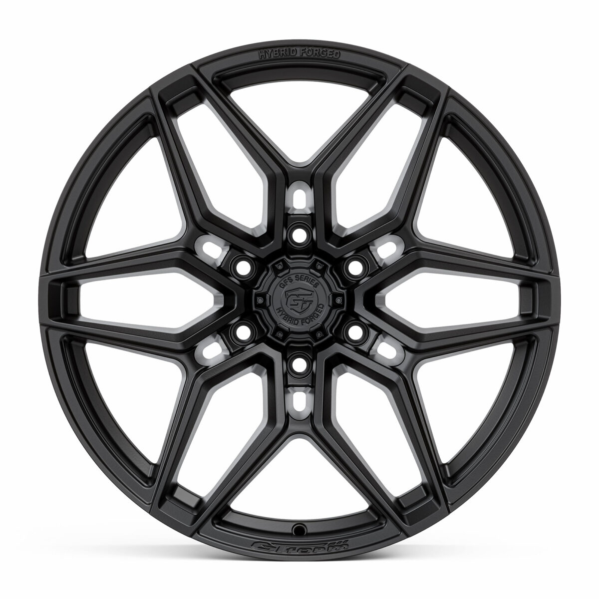 4X4 WHEELS GT FORM GFS3 HYBRID FORGED SATIN BLACK 20 INCH OFFROAD RIMS FOR 4WD SUV
