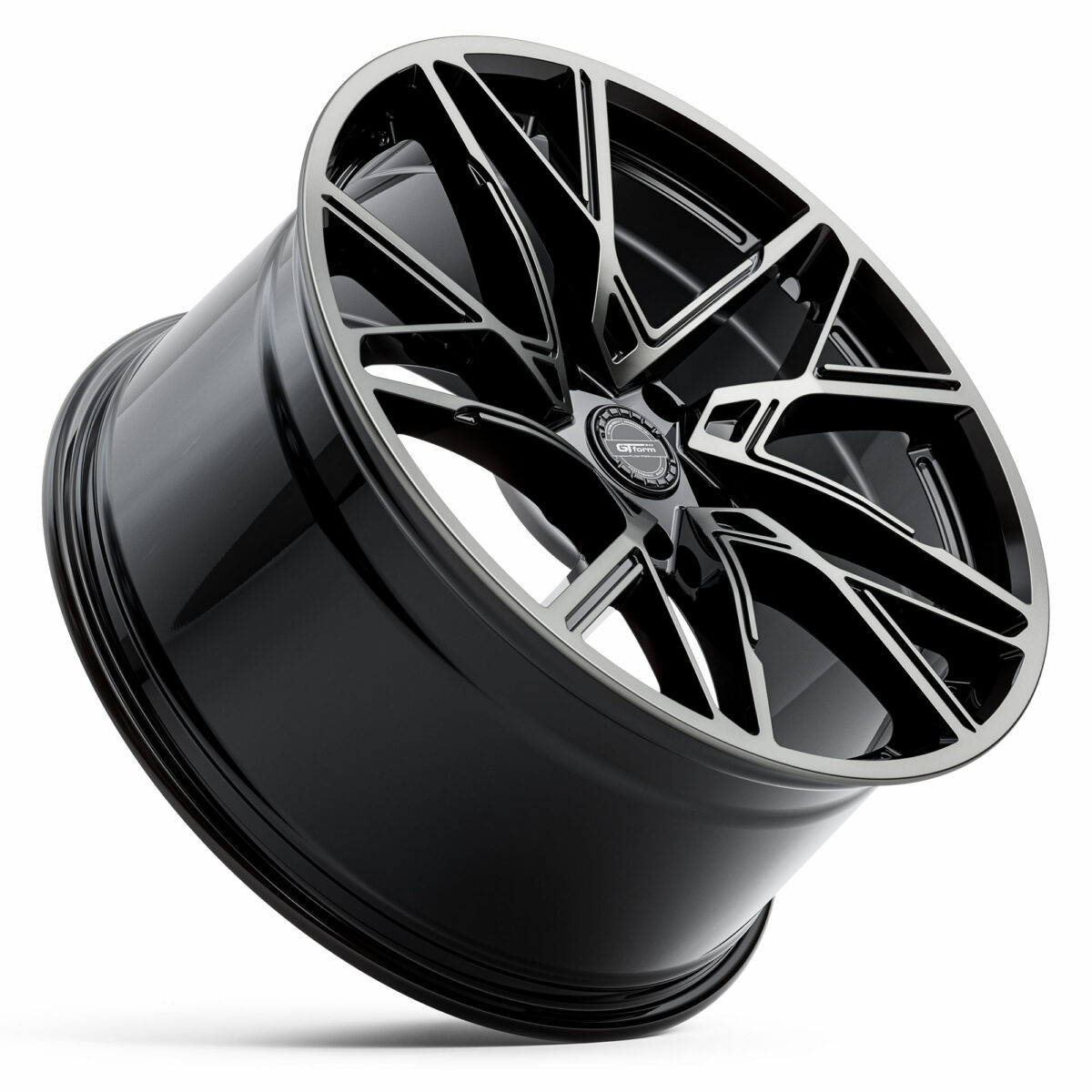 GT Form Interflow Gloss Black Tinted Rims 19 20 inch Performance Wheels