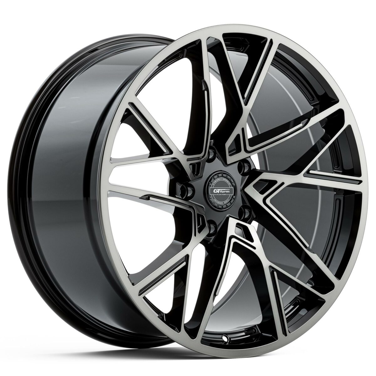 GT Form Interflow Gloss Black Tinted Rims 19 20 inch Performance Wheels