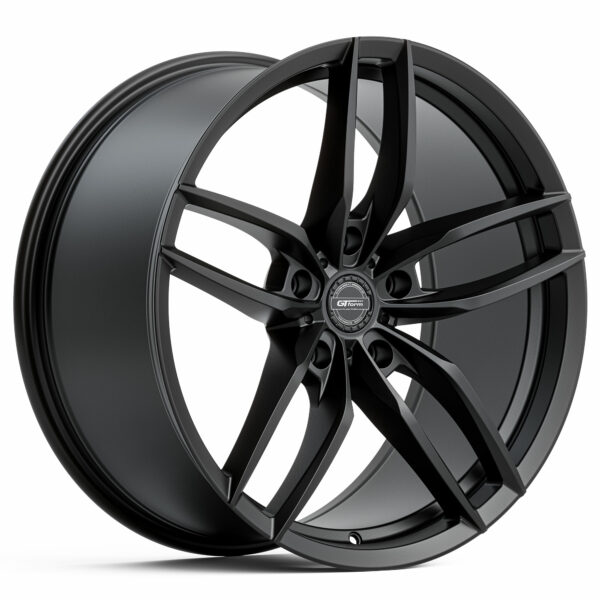 GT Form Sadow Satin Black Staggered Rims 19 20 inch Performance Wheels