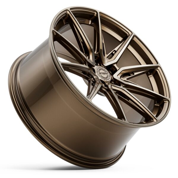 PERFORMANCE WHEELS GT FORM HF4.1 HYBRID FORGED BRUSHED BRONZE 20X9 20X10.5 20X12 STAGGERED RIMS