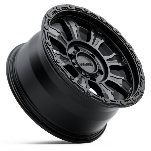 4x4 Wheels Black Rock Venture Satin Black Off-Road 17 inch 18 inch 20 inch Rims