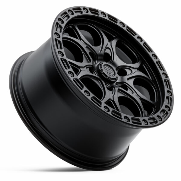 4x4 Wheels Black Rock Venture Satin Black Off-Road 17 inch 18 inch Rims