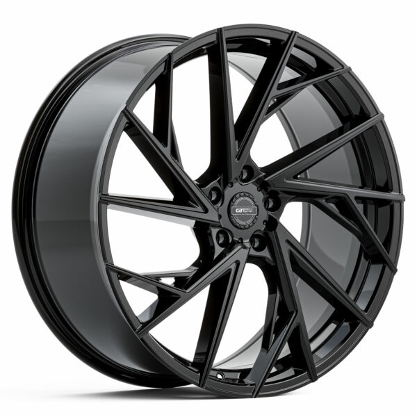GT Form Radium Gloss Black Rims 22 inch Performance Wheels SUV