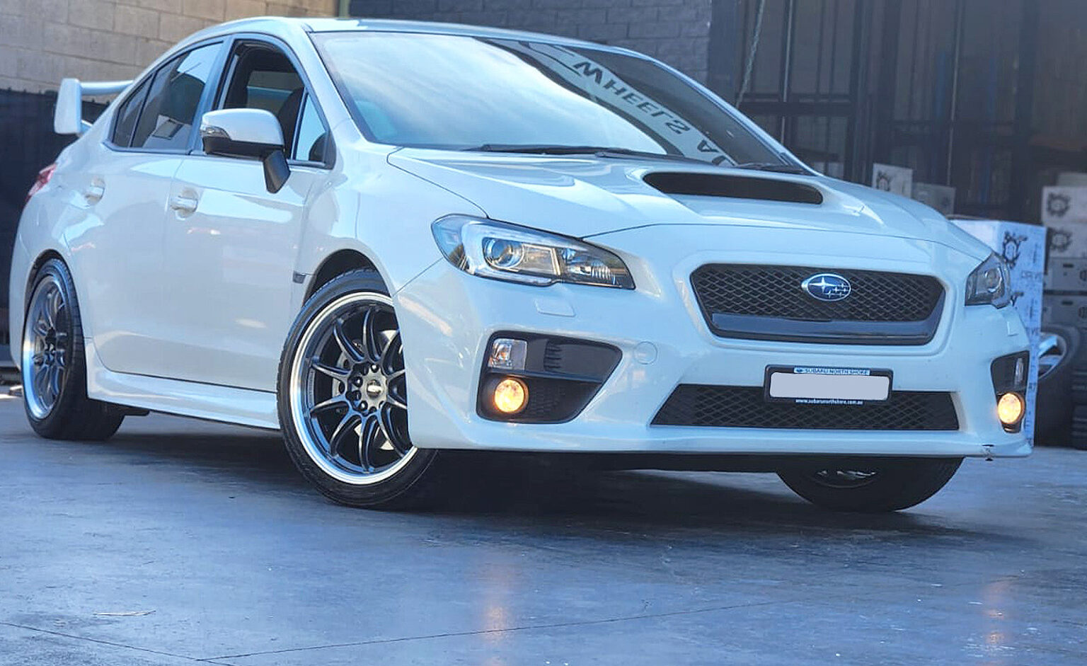 RACING WHEELS JSR ST37 GUNMETAL GREY MACHINED LIP 18X8.5 5X114.3 WHEEL